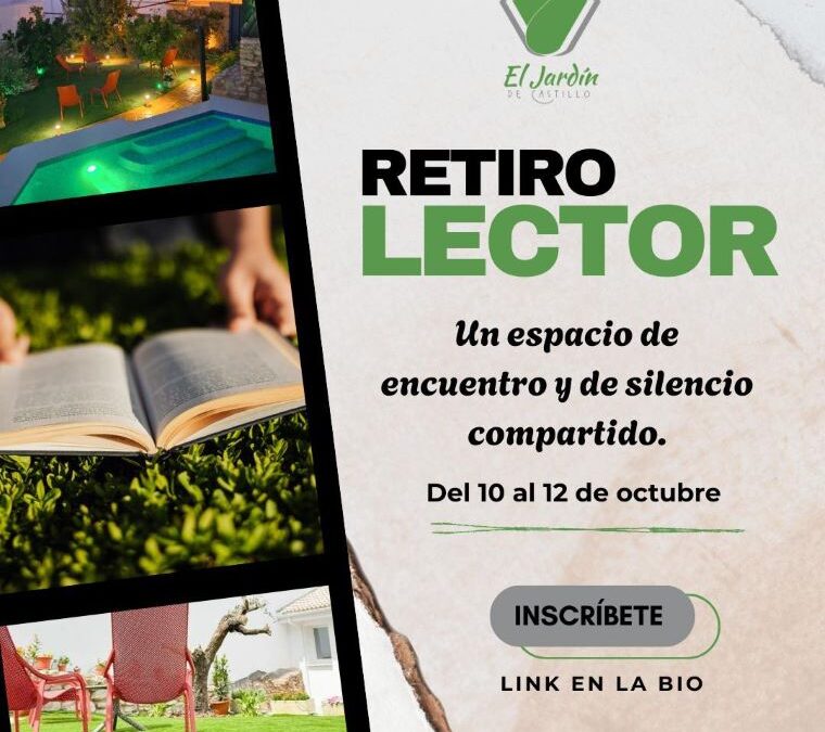 Retiro de lectura del 10 al 12 de octubre en Castillo de Locubín (Jaén)
